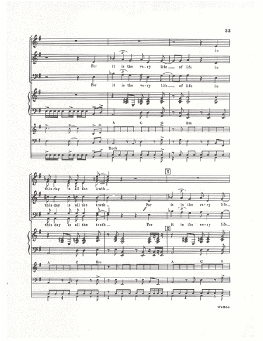 Look to this Day (Vocal Score) Divisi scores gallery preview page 23