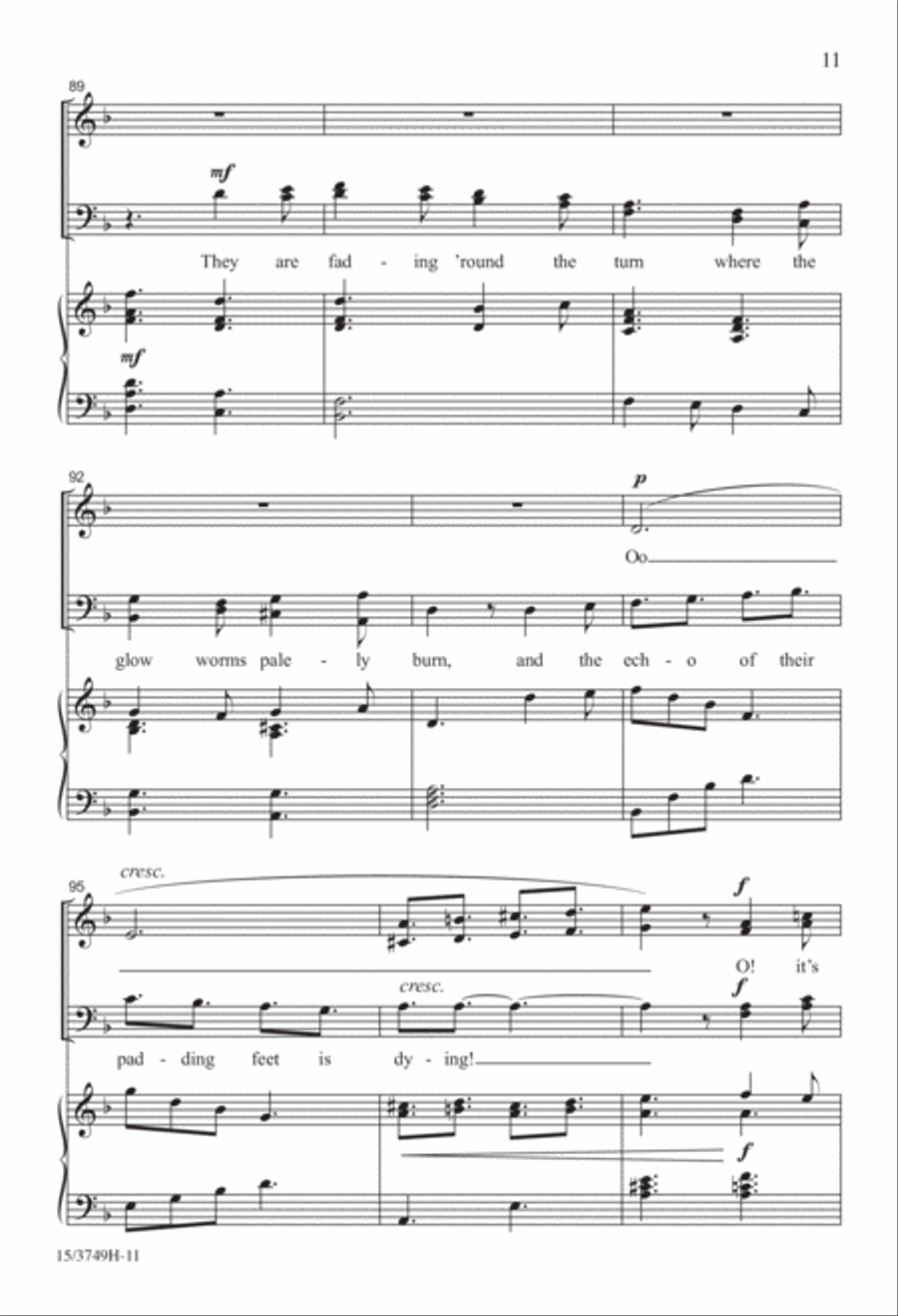 Goblin Feet 4-Part scores gallery preview page 11