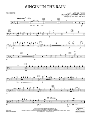 Singin' in the Rain (arr. Michael Brown) - Trombone 1