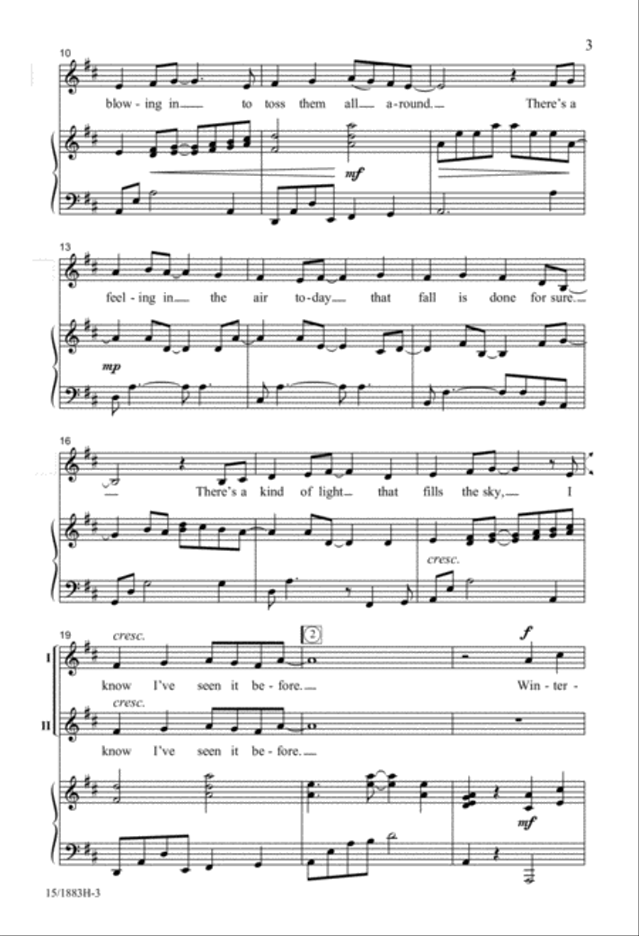 Winterlight Winterlight 2-Part scores gallery preview page 3