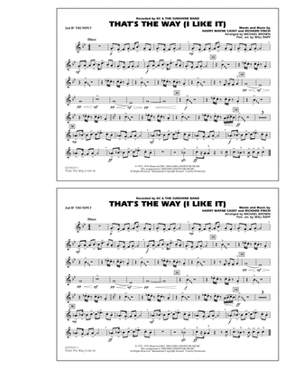 Book cover for That's the Way (I Like It) - 2nd Bb Trumpet
