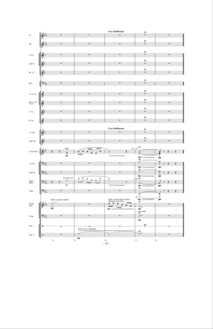 Divinum Mysterium Concert Band scores gallery preview page 11