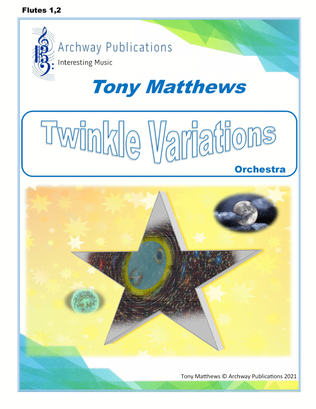 Twinkle Variations for Orchestra (Set of Parts)