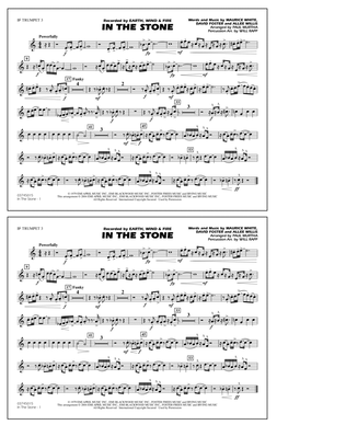 In the Stone (arr. Paul Murtha) - 3rd Bb Trumpet