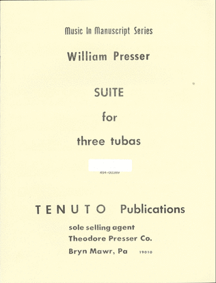 Suite for 3 Tubas