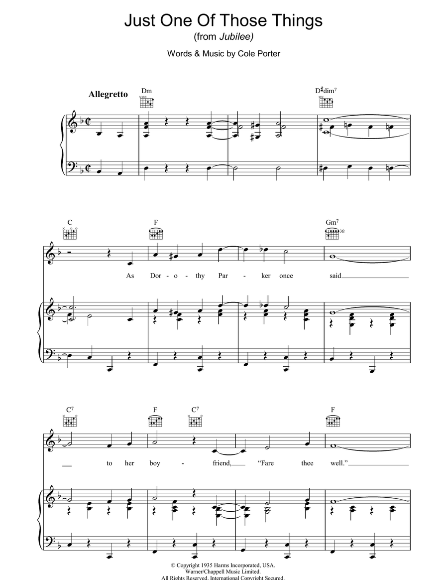 Just One Of Those Things Guitar scores gallery preview page 1