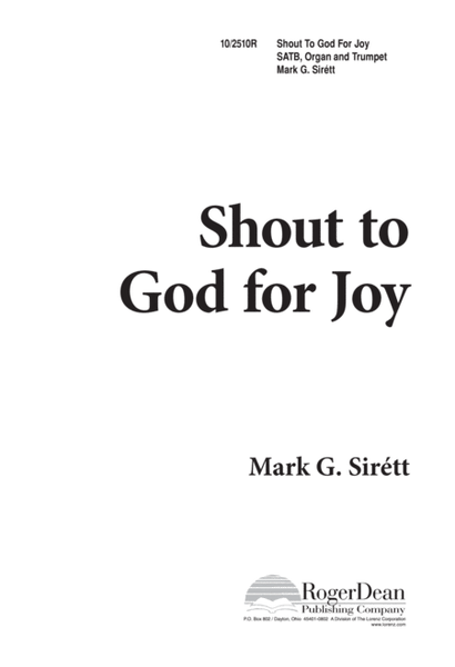 Shout to God for Joy