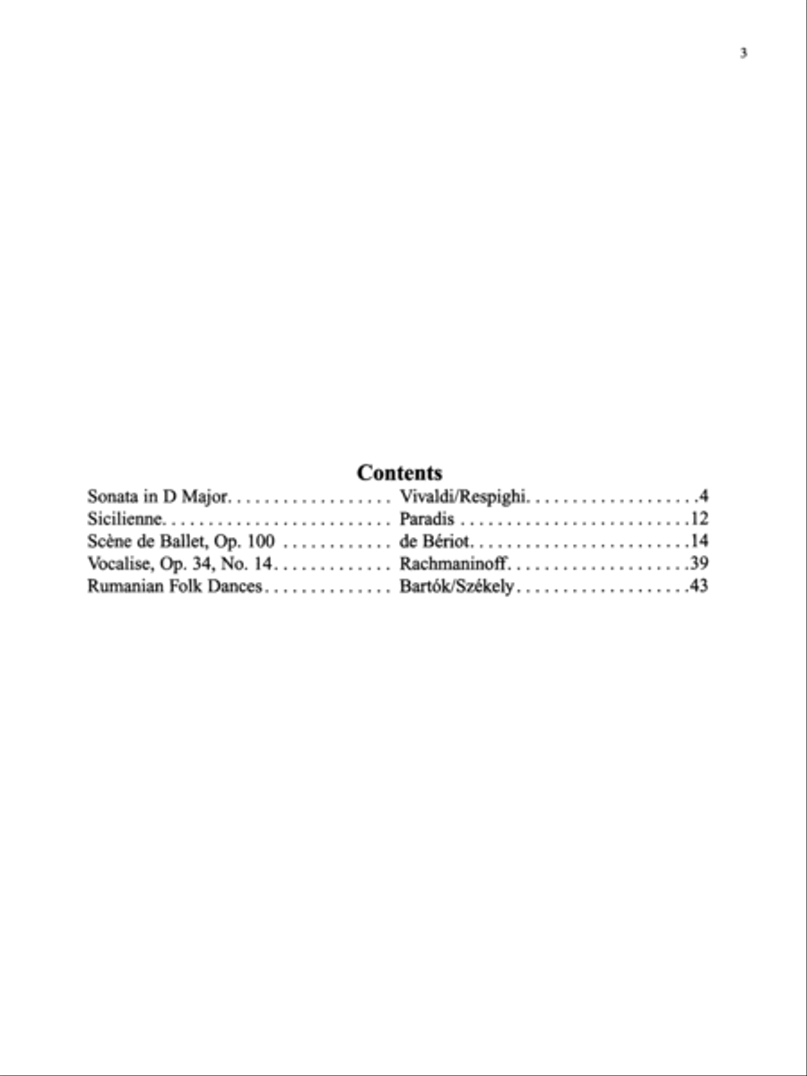 Solos for Young Violinists, Volume 6 Violin Solo scores gallery preview page 4