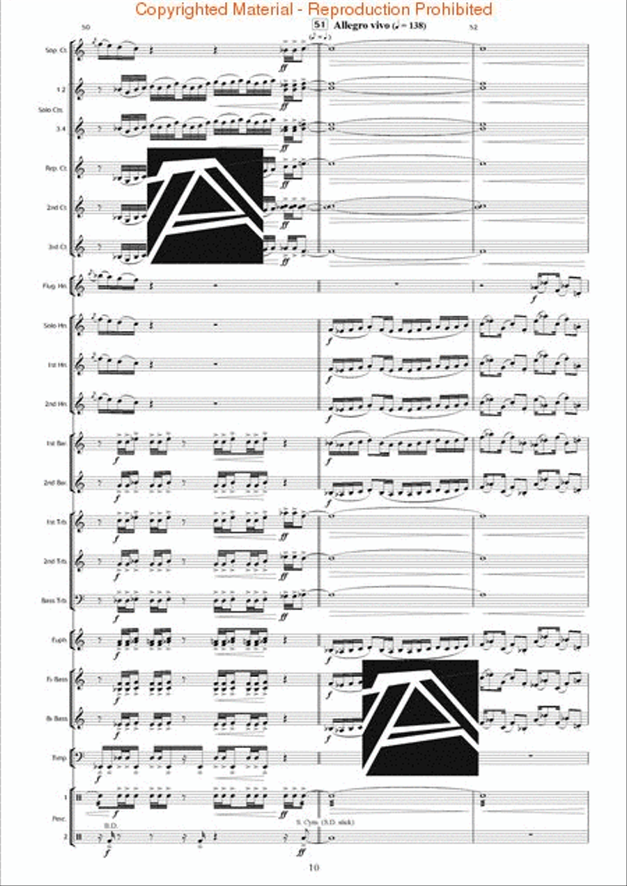 Surround Sound Brass Band scores gallery preview page 11