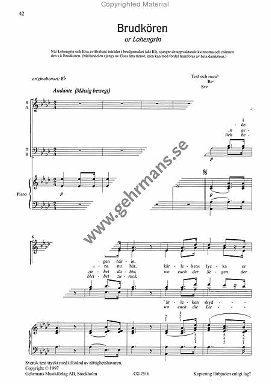 Operakorer Operakorer 4-Part scores gallery preview page 9