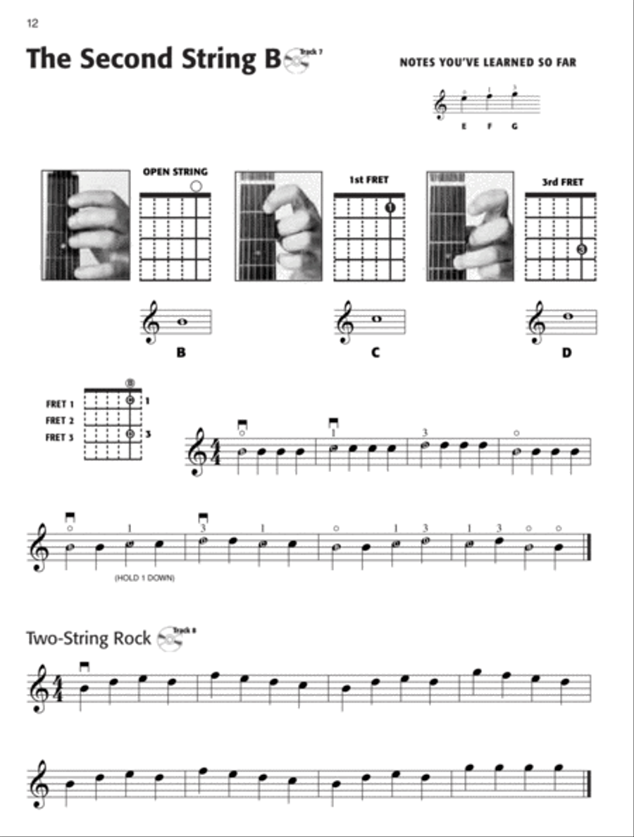 Alfred's Basic Guitar Method, Book 1 Easy Guitar scores gallery preview page 3