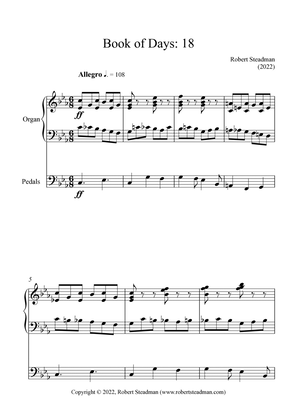 Book of Days: 18 (for organ solo)