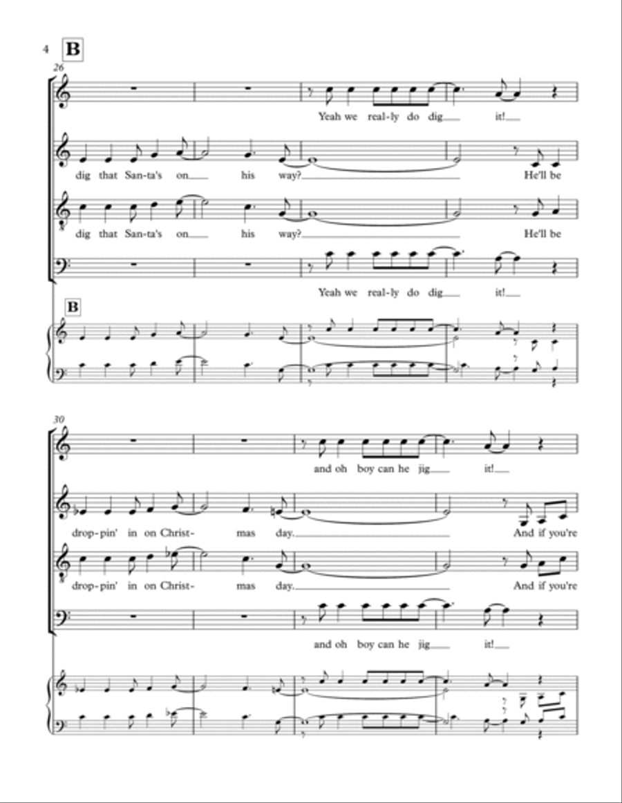Woodchopper's Ball 4-Part scores gallery preview page 6
