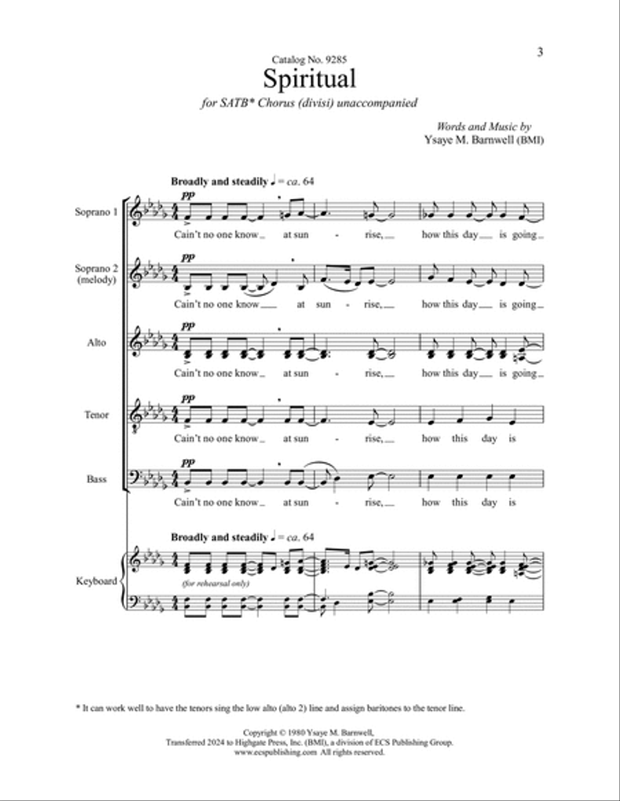 Spiritual Divisi scores gallery preview page 3