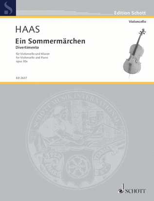 Book cover for Haas Sommermaerchen Op30a