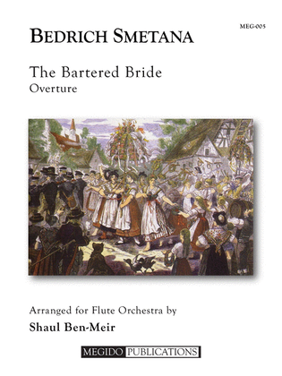 Book cover for The Bartered Bride Overture for Flute Orchestra