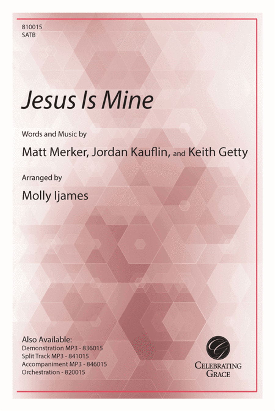 Jesus Is Mine 4-Part scores gallery preview page 1