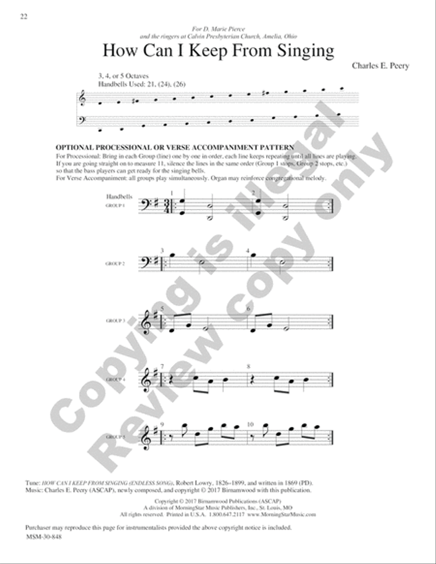Let Praises Ring, Volume 3 5-Octaves scores gallery preview page 62