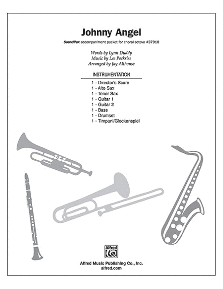 Johnny Angel Johnny Angel Choir scores gallery preview page 1