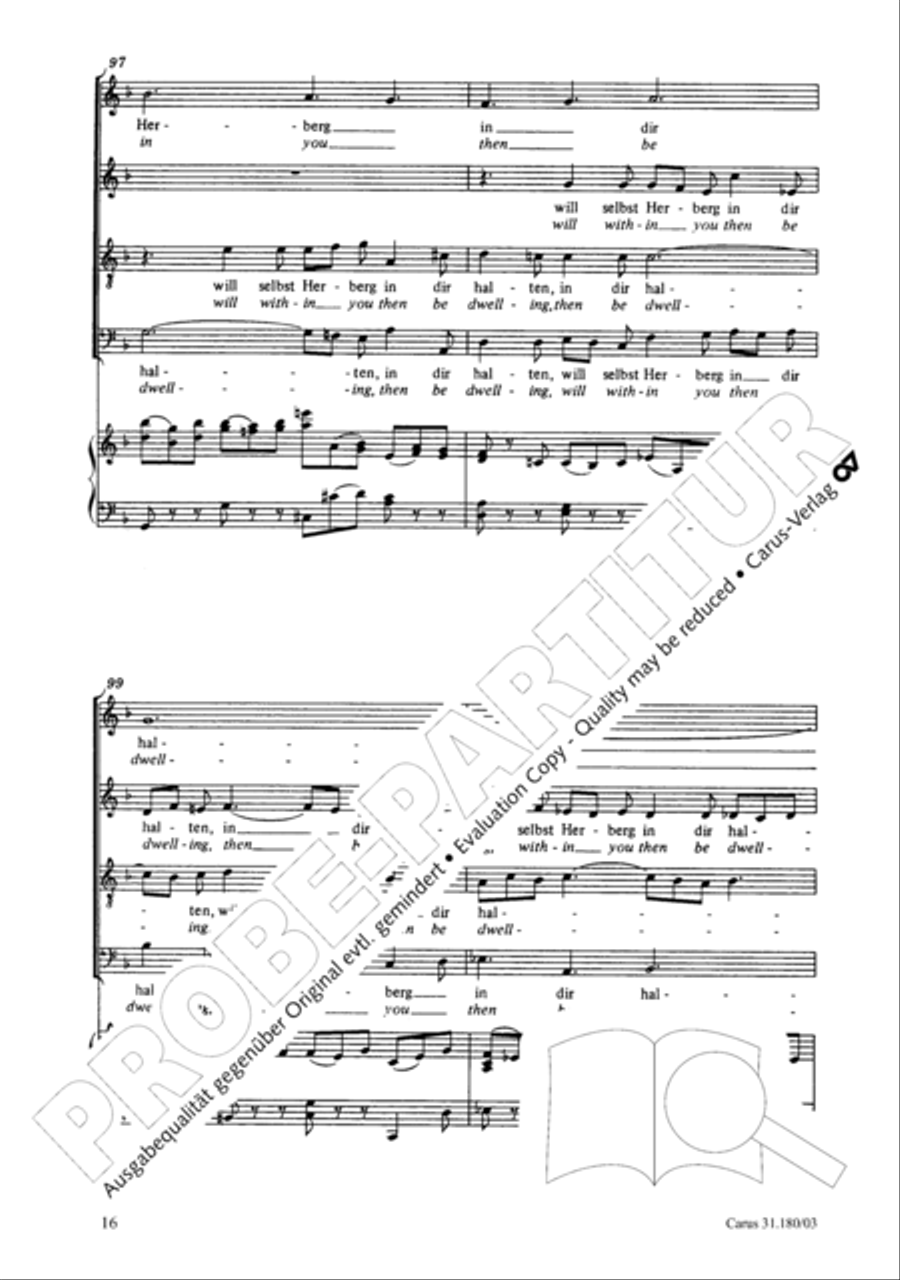 Lift, my soul, the veil of darkness 4-Part scores gallery preview page 17