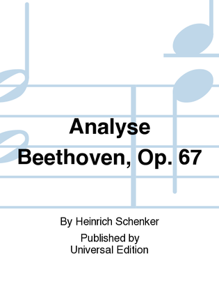 Analyse Beethoven, Op. 67