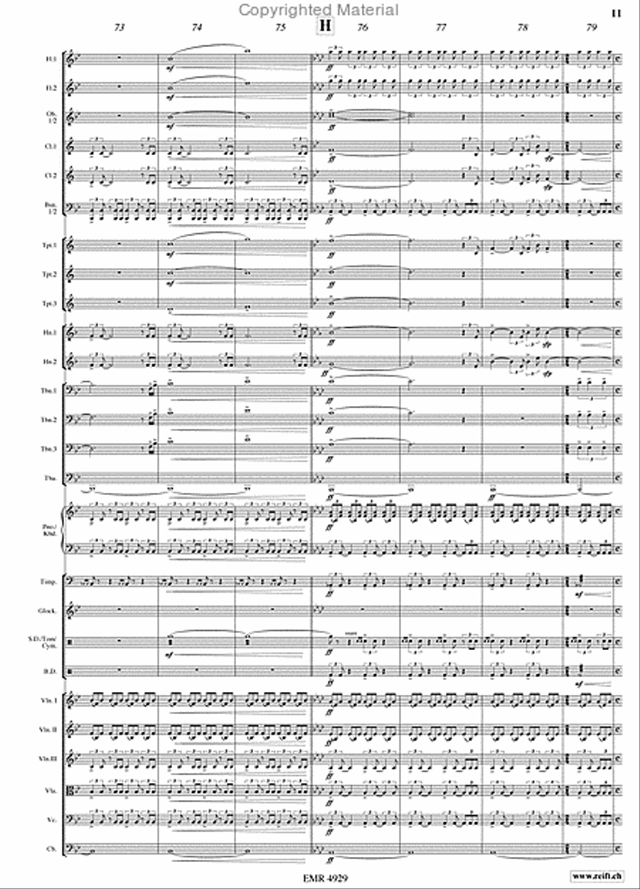 Band Of Brothers Orchestra scores gallery preview page 11