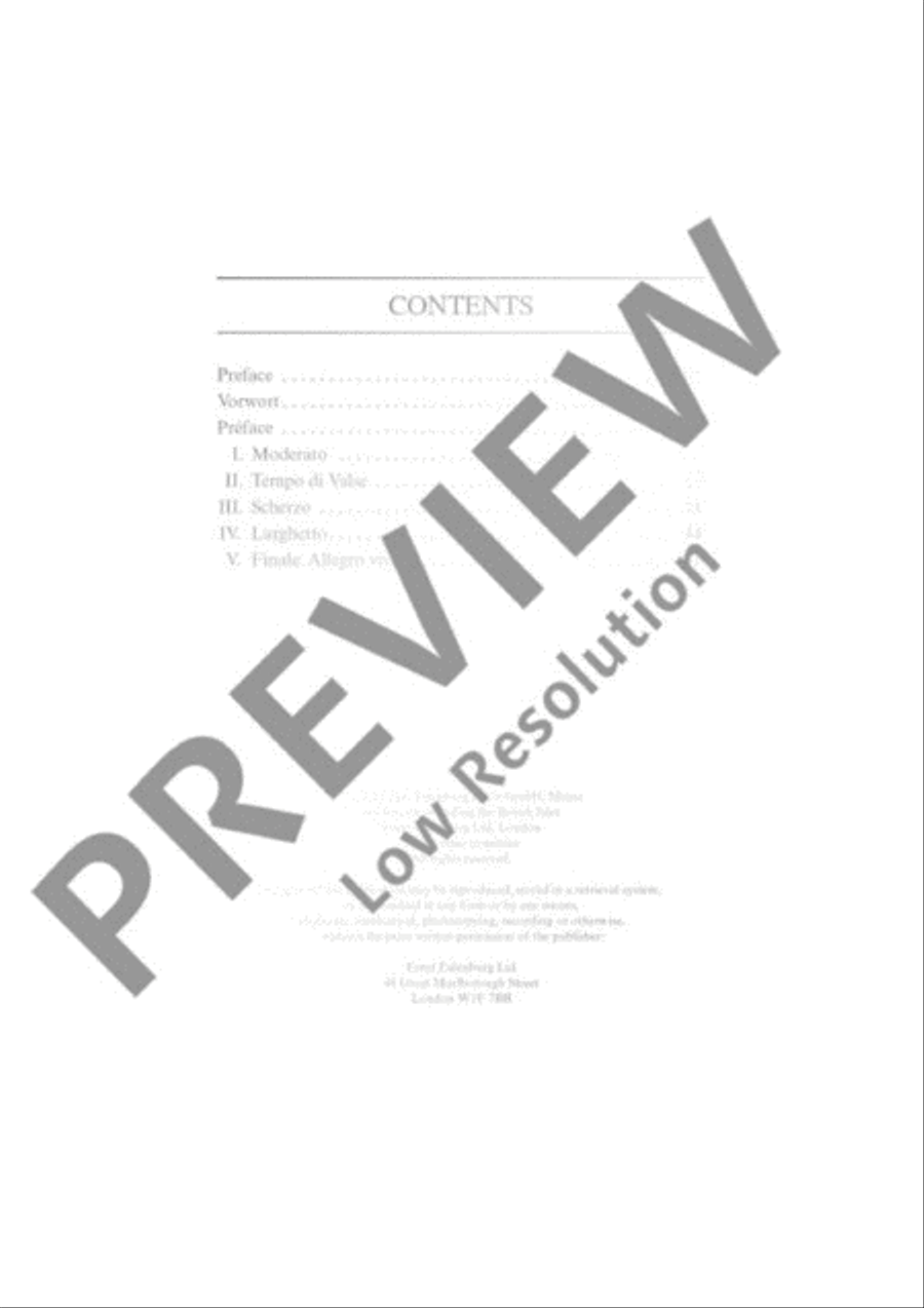 Serenade E major Serenade E major Miniature Score scores gallery preview page 3