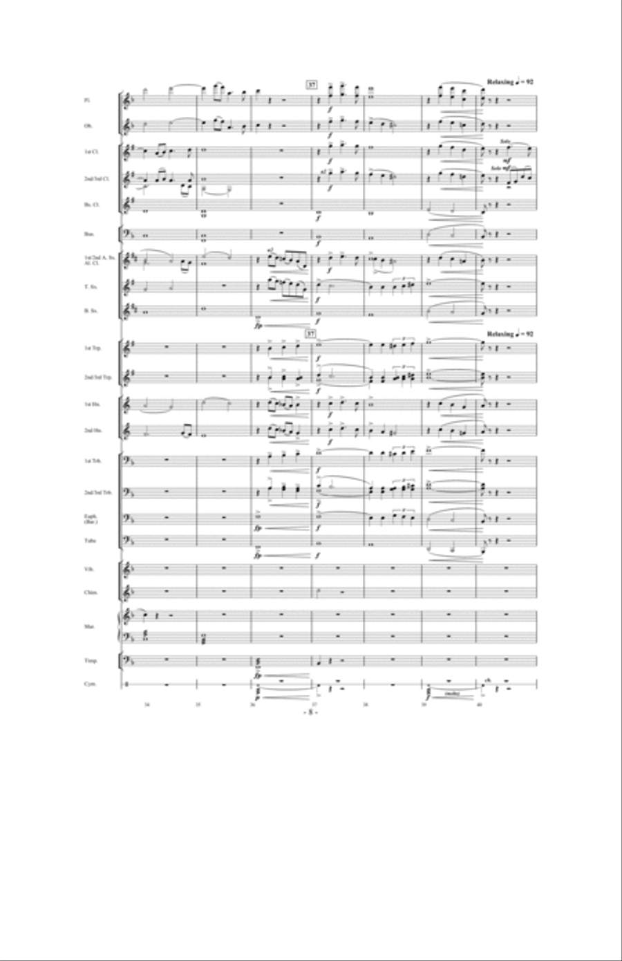 Purple Heart Concert Band scores gallery preview page 7