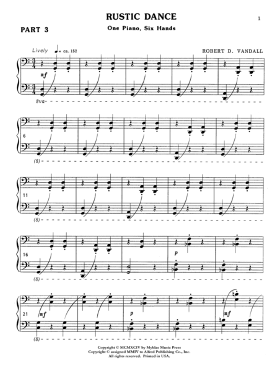 Rustic Dance Small Ensemble scores gallery preview page 4
