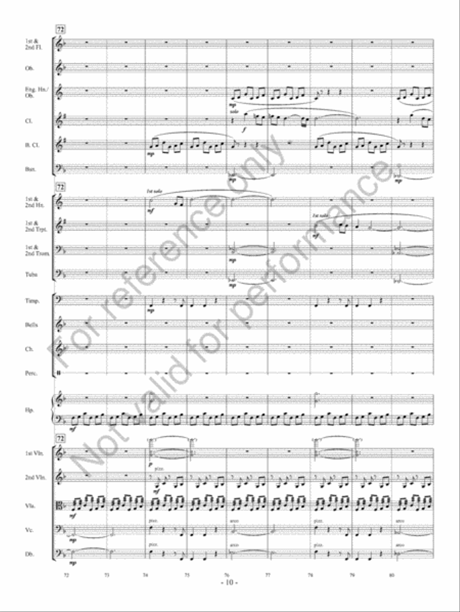 A New Home Full Orchestra scores gallery preview page 11