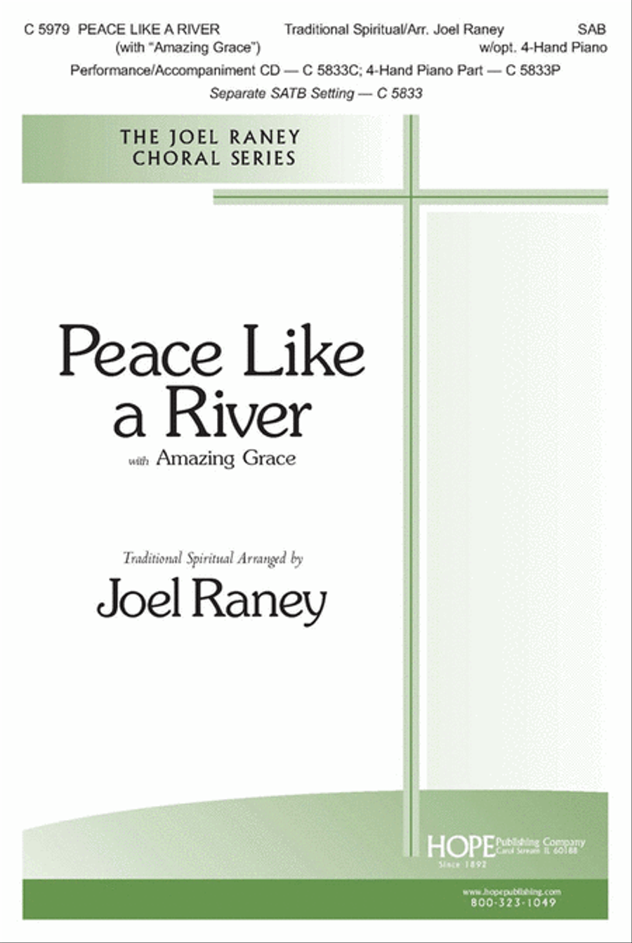 Peace Like a River 3-Part scores gallery preview page 1