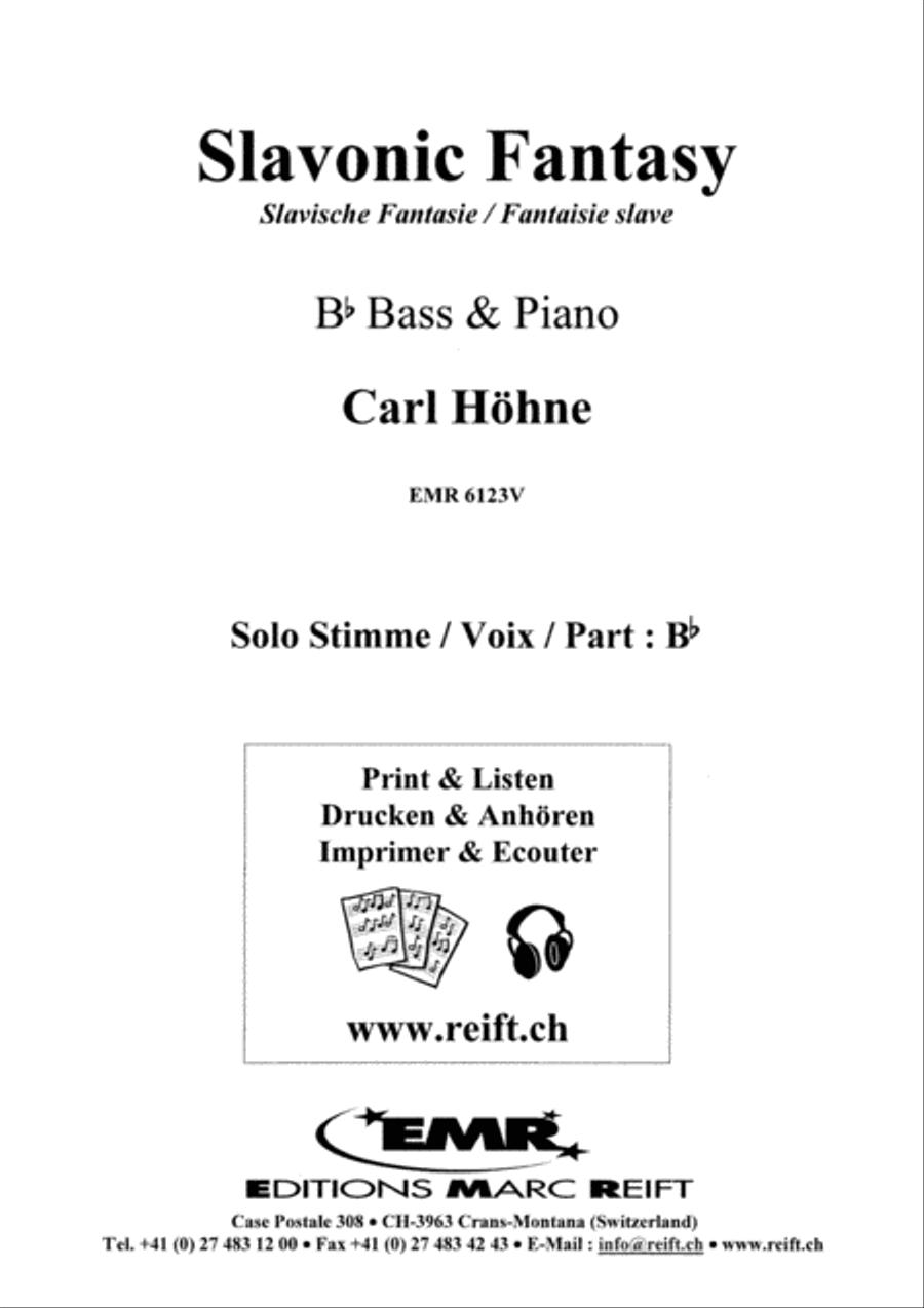 Slavonic Fantasy Slavonic Fantasy Voice Solo scores gallery preview page 2