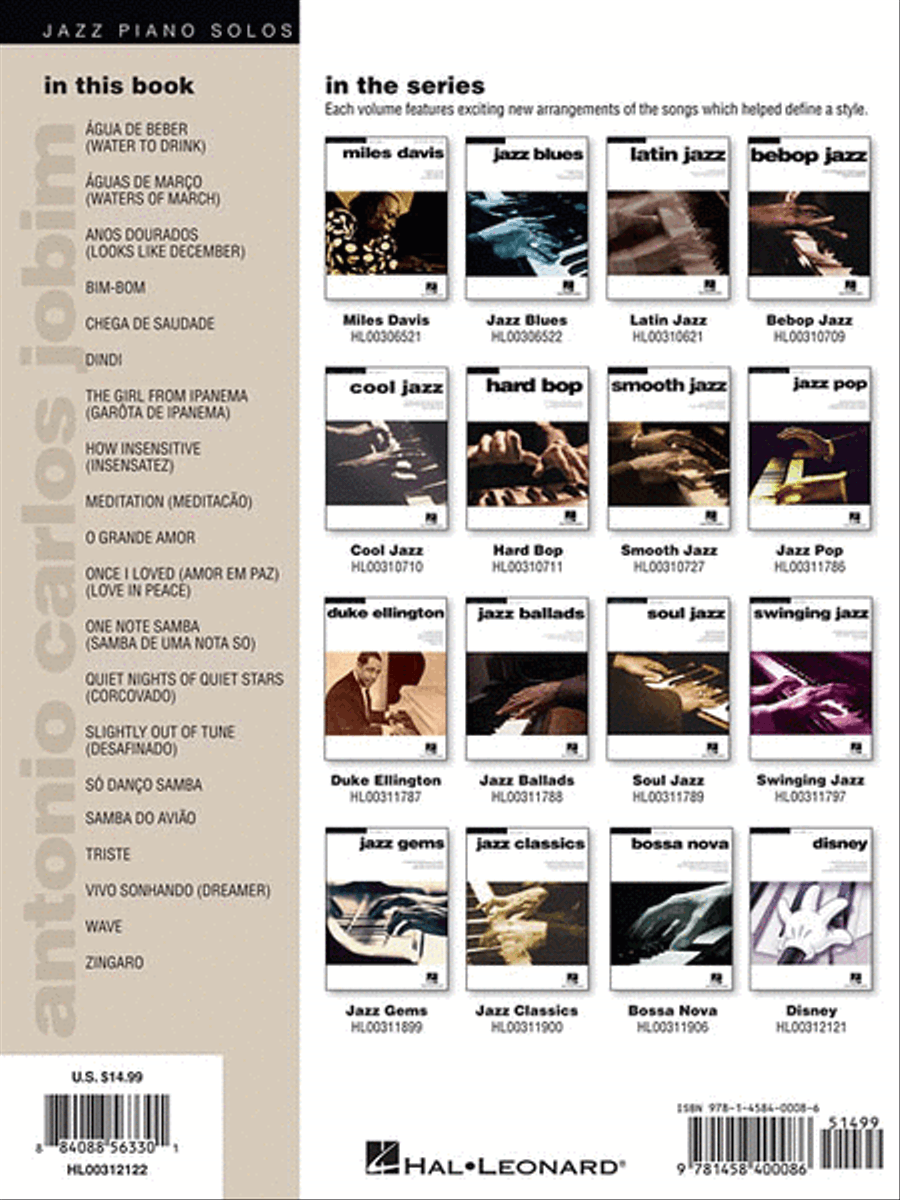 Antonio Carlos Jobim Piano Solo scores gallery preview page 2