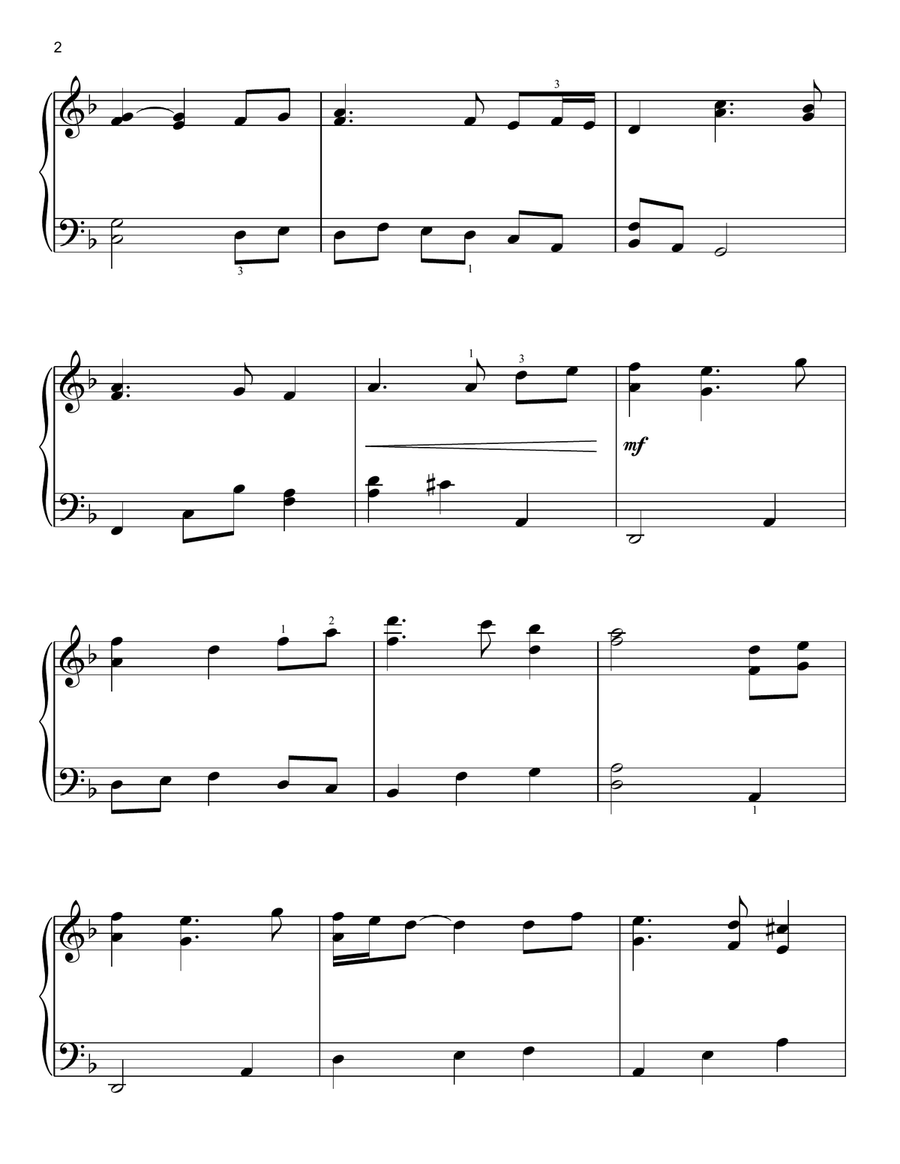 Remember (from The Lion King 2019) Easy Piano scores gallery preview page 2