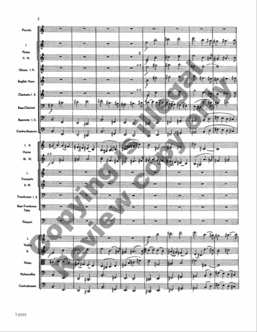 Symphony No. 1 Symphony No. 1 Full Orchestra scores gallery preview page 4