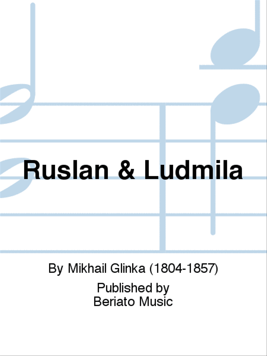 Ruslan & Ludmila Brass Band scores gallery preview page 1