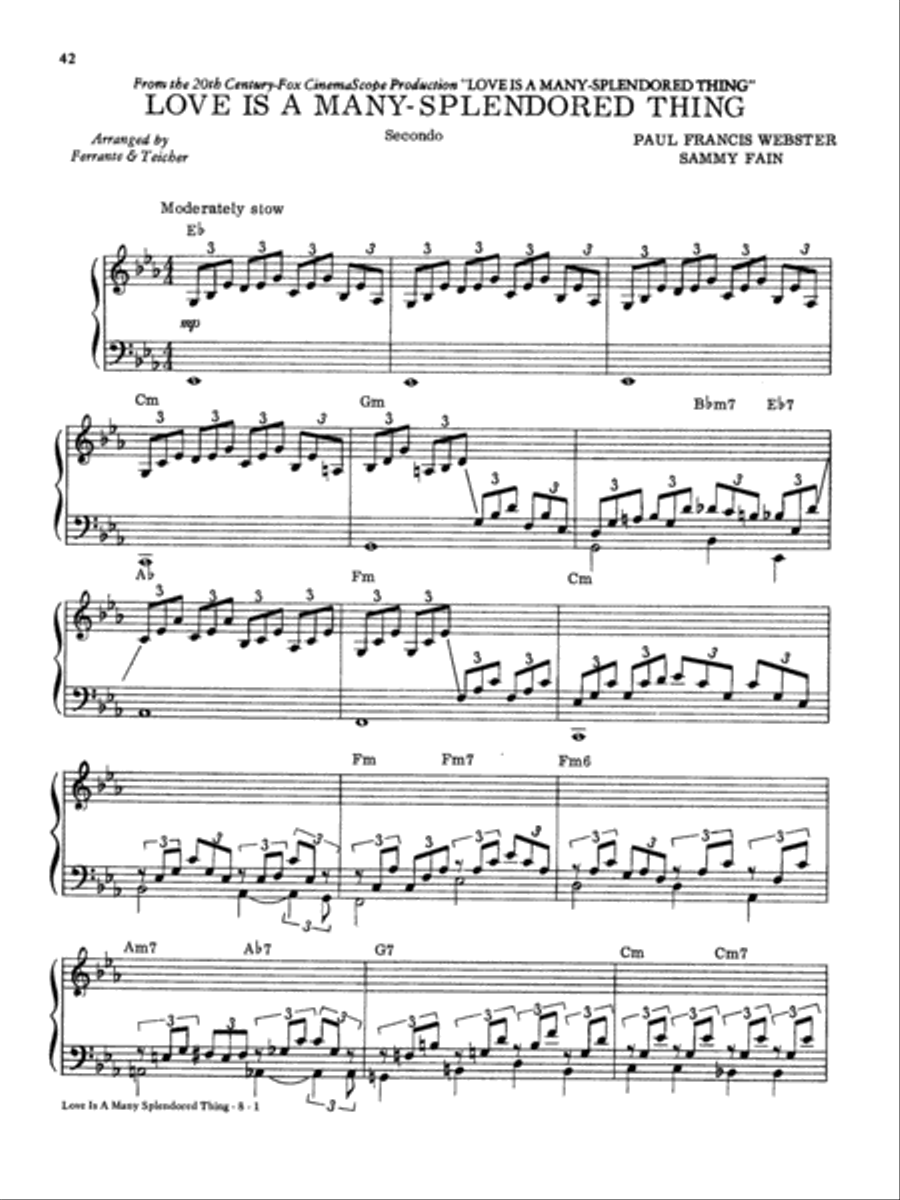 The Best of Ferrante & Teicher's Piano Duets Small Ensemble scores gallery preview page 5