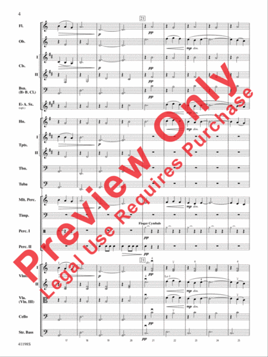 Gymnopédie No. 3 Gymnopédie No. 3 Full Orchestra scores gallery preview page 5