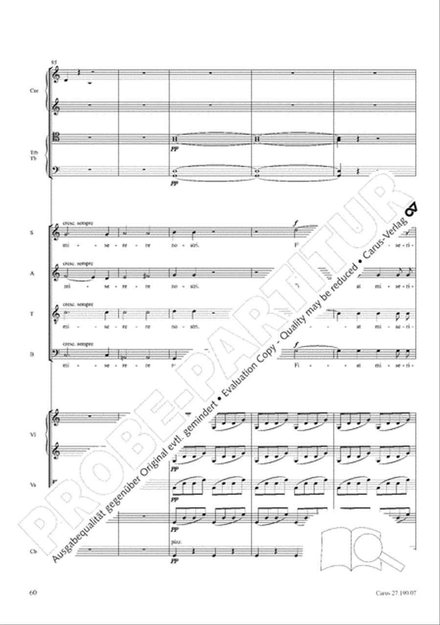 Te Deum Te Deum 4-Part scores gallery preview page 68