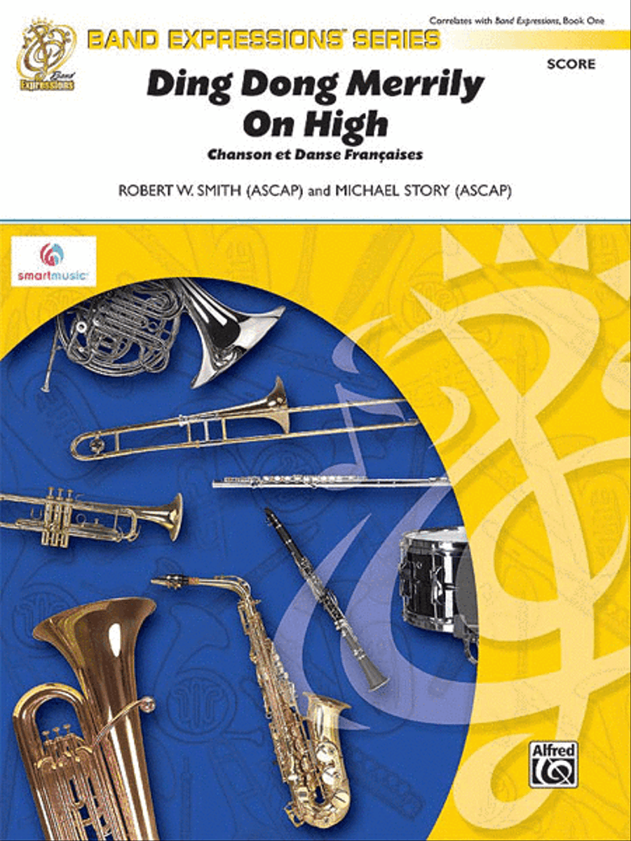 Ding Dong Merrily on High Concert Band scores gallery preview page 1