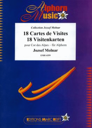 Book cover for 18 Cartes de Visites