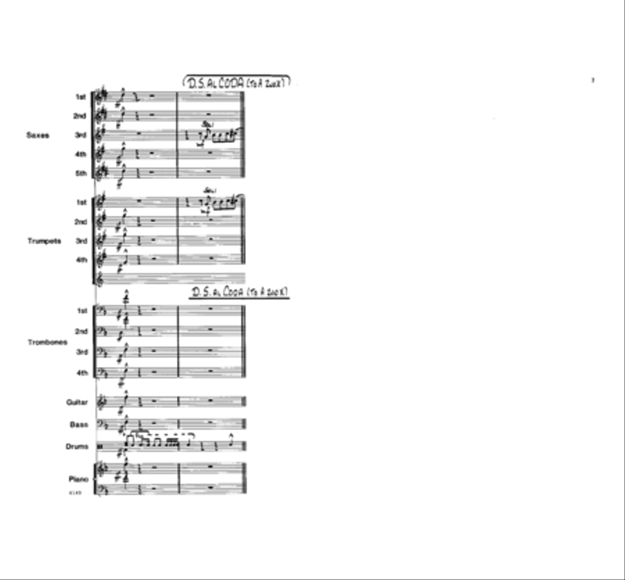 Brother Timothy Jazz Ensemble scores gallery preview page 8