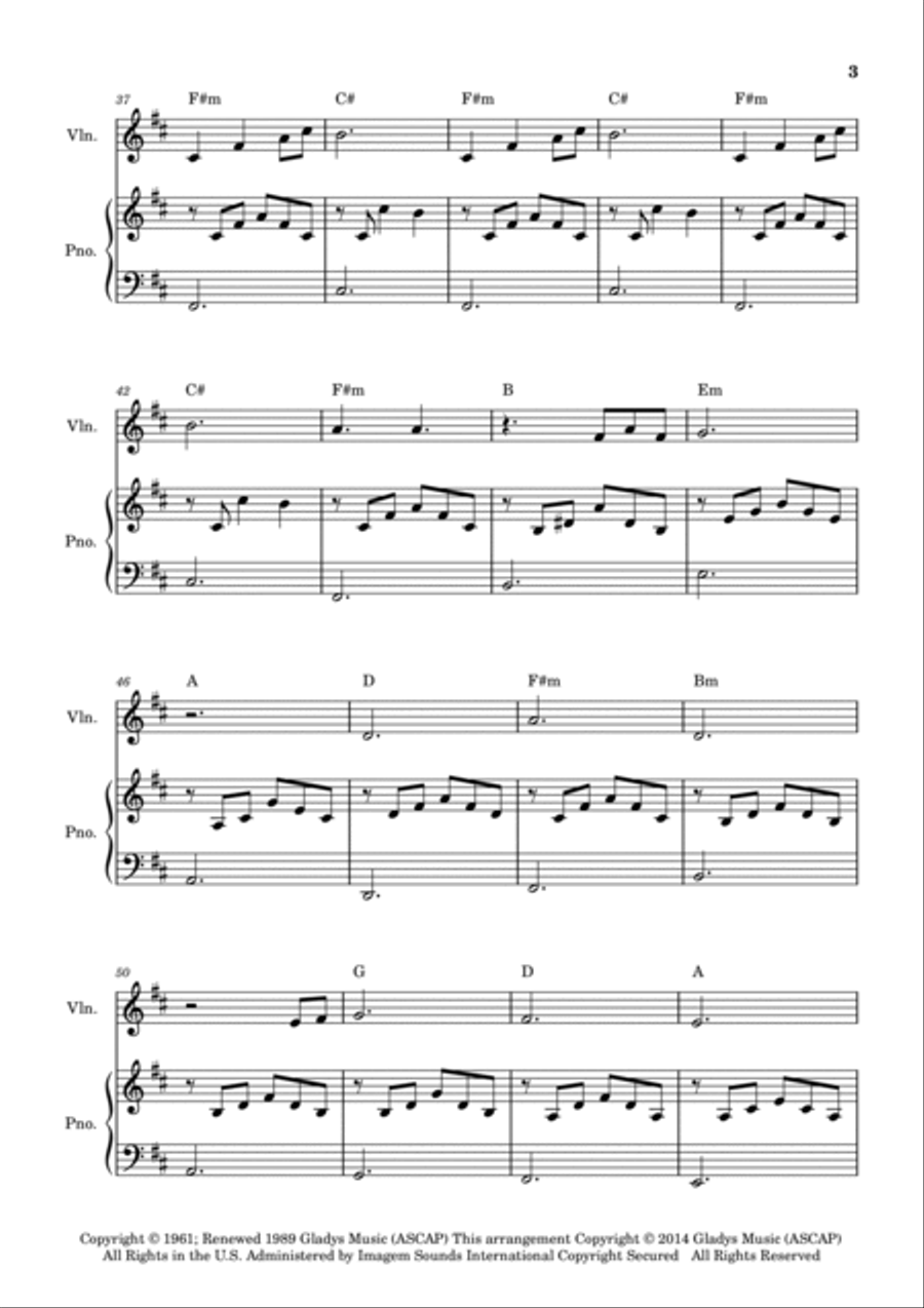 Can't Help Falling In Love Voice scores gallery preview page 3
