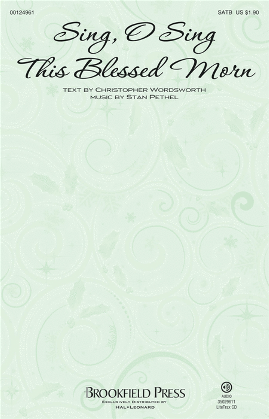Sing, O Sing This Blessed Morn 4-Part scores gallery preview page 1