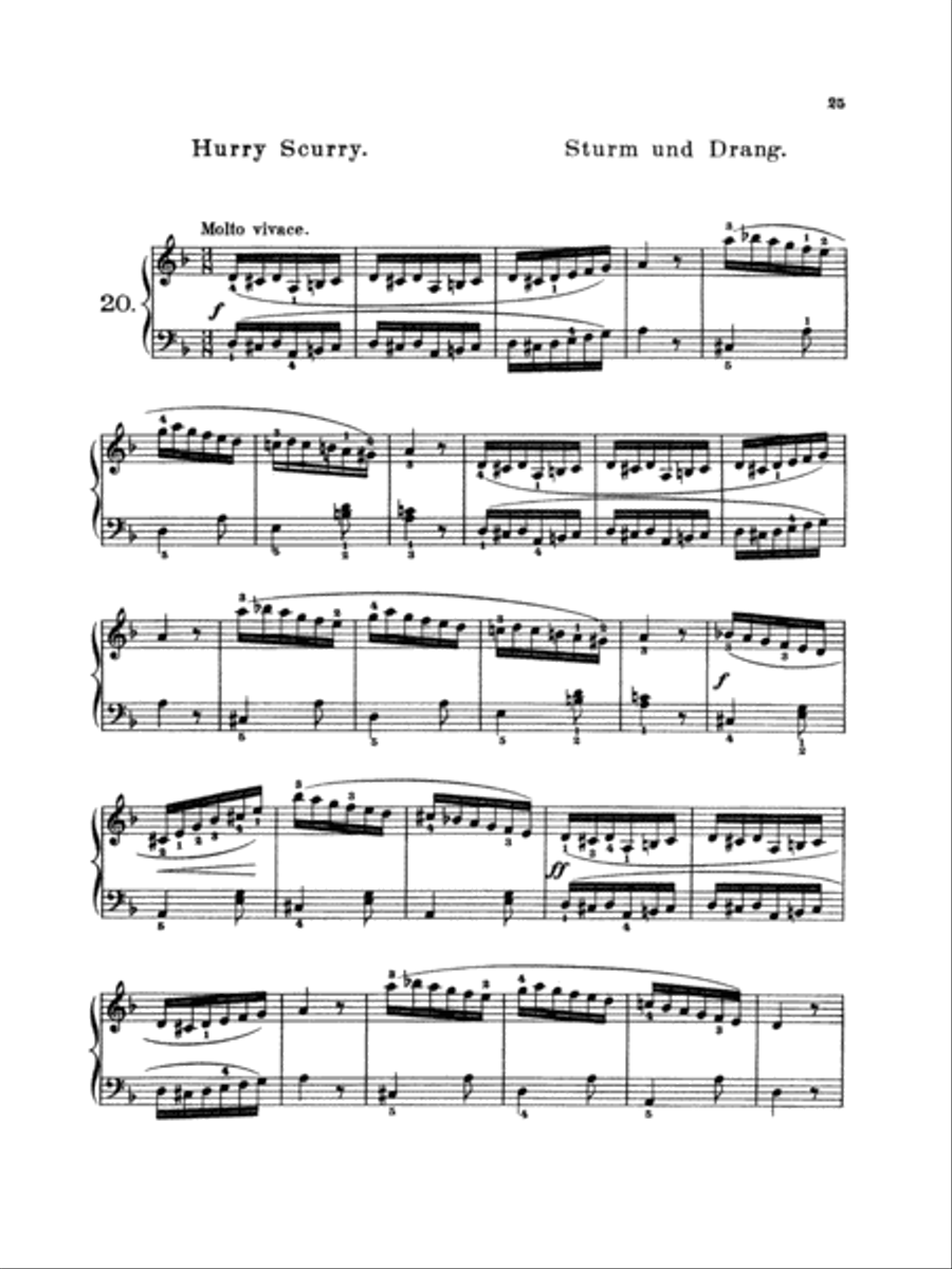 Gurlitt: Album for the Young, Op. 140 Piano Solo scores gallery preview page 1