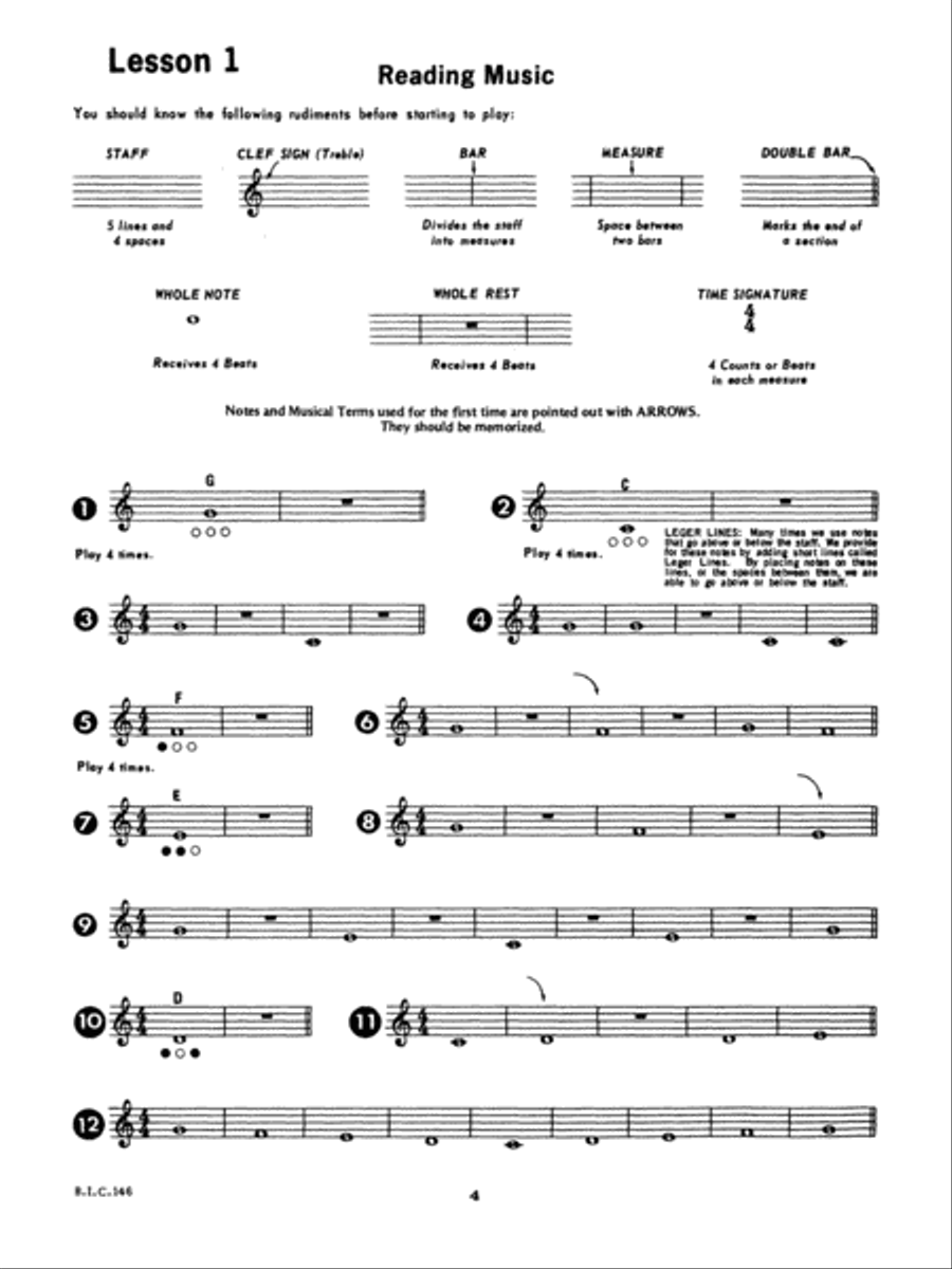 Student Instrumental Course Cornet Student Cornet scores gallery preview page 2
