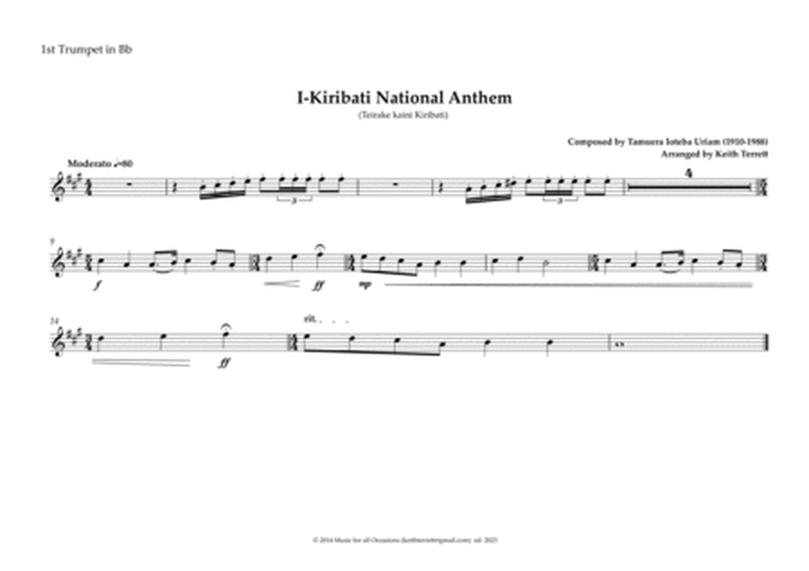 I-Kiribati National Anthem (Teirake kaini Kiribati) for Brass Quintet image number null