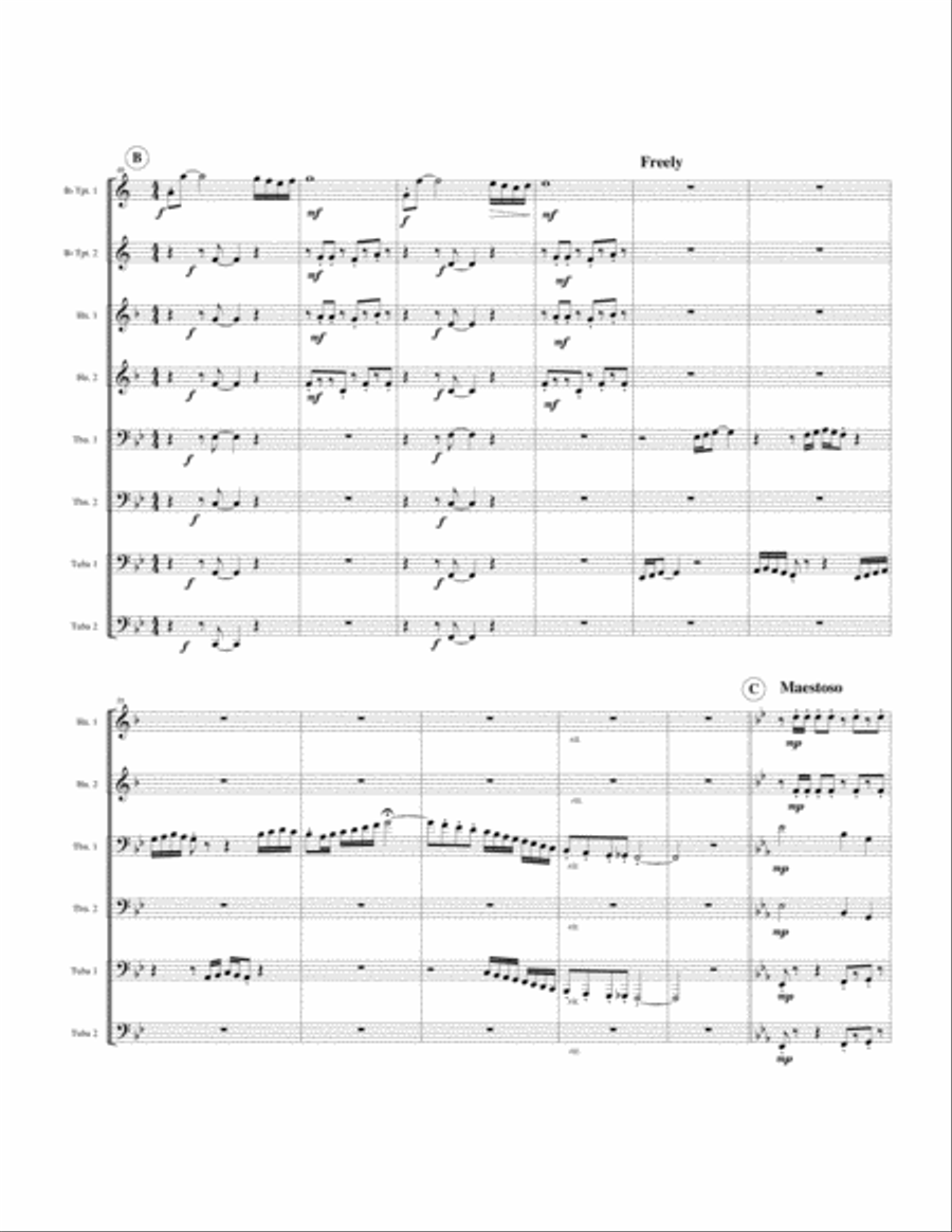 Entrada Entrada Brass Ensemble scores gallery preview page 4