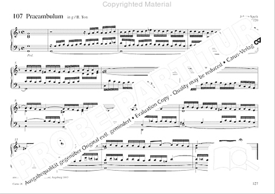 Organo pleno. Orgelstucke zum Ein- und Auszug Organ Solo scores gallery preview page 135