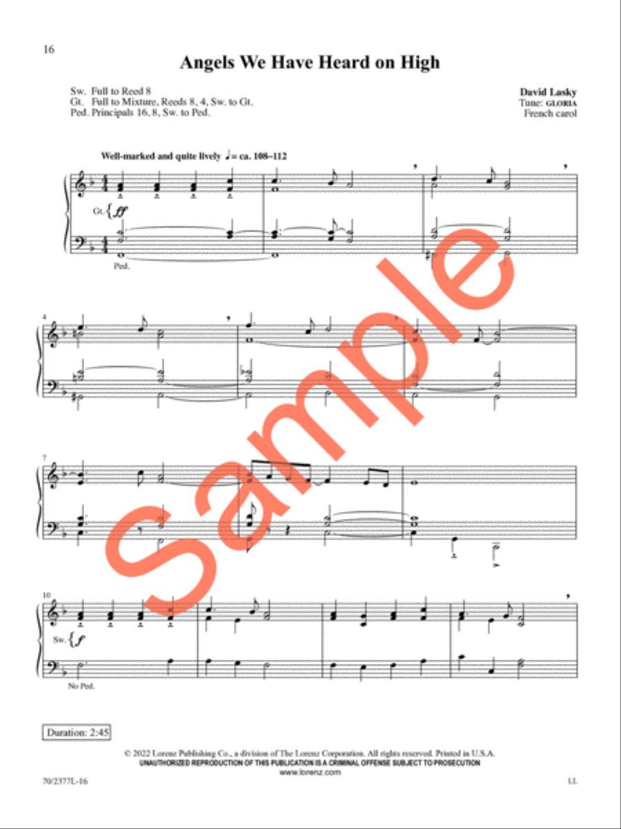 Seasonal Expressions Seasonal Expressions Organ Solo scores gallery preview page 12
